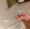 寶寶純銀手鐲999足銀一對實心鐲子兒童嬰兒小孩生日滿月禮物 祥云雙鈴鐺款一對約25克禮盒+證 曬單實拍圖