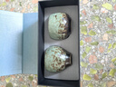 蘇氏陶瓷（SUSHI CERAMICS）創(chuàng)意主人杯陶瓷功夫茶杯復古款個人對杯兩個禮盒裝J0435 曬單實拍圖