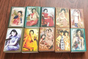 國風(fēng)復(fù)古美女老上海創(chuàng)意懷舊藝術(shù)火柴戶外野營老式高級酒店80年代 老上海中國風(fēng)旗袍【10盒套裝】 曬單實拍圖