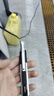 得力（deli）金屬美工刀小號裁紙壁紙刀手工小刀拆快遞拆紙刀美術(shù)刀工具刀 【1把白色】60°刀尖-自鎖包膠 2056 曬單實(shí)拍圖