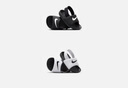 耐克（NIKE）官方男女童KAWA嬰童涼鞋夏季涼拖寶寶緩震回彈舒適BV1094 100白色/黑/黑/白色 27 曬單實(shí)拍圖