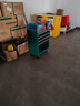 綠林（GREENER）移動工具柜工具車手推車多功能工具箱汽修五金抽屜式維修收納柜 DA-24標(biāo)準(zhǔn)工具車【綠黑】 曬單實拍圖
