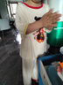 G.DUCKKIDS小黃鴨童裝男童睡衣夏季薄款兒童睡衣中小童涼感透氣純棉開衫套裝 哪吒睡衣 110 (建議100cm 4-5歲左右)cm 曬單實拍圖