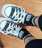 匡威（Converse）官方 莫爾登All Star男女低幫休閑滑板鞋黑色A09226C A09226C 42.5 曬單實(shí)拍圖