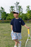 NAUTICA諾帝卡童裝【夏日海邊】 男童兒童短褲夏季新款中大兒童沙灘褲潮 藏青色 165 曬單實(shí)拍圖