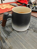 宅輕松 茶水分離泡茶公道杯茶水杯子辦公杯帶過濾茶漏茶具 云霧山海杯 曬單實拍圖