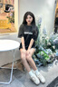 ZHR休閑鞋女厚底時(shí)尚百搭春秋女鞋潮流簡(jiǎn)約德訓(xùn)鞋女 QS26 米色 37  曬單實(shí)拍圖