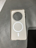 世詠（SHIYONG）適用華為mate70pro手機(jī)殼 mate70pro+保護(hù)套膚感強(qiáng)磁吸全包超薄磨砂硬殼防摔高級男女款 巖白色 曬單實(shí)拍圖