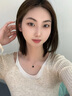 愛(ài)的約定輕奢18k金雙面四葉草項鏈女玫瑰金七夕情人節生日禮物送女友老婆 曬單實(shí)拍圖
