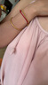 芬也（FENYE）哺乳睡裙帶胸墊吊帶月子裙夏季薄款睡衣寬松喂奶孕婦連衣裙待產(chǎn)裙 【柔軟可機(jī)洗】星星粉 XL【推薦體重：115-140斤】 曬單實(shí)拍圖