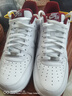 耐克NIKE板鞋男空軍一號 AIR FORCE 1運(yùn)動鞋HM9483-100白44 曬單實(shí)拍圖