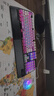 銀韌K1000機(jī)械鍵盤104鍵青軸紅軸黑軸快銀軸麻將音PC四面?zhèn)韧该魍腹怆姼?jìng)游戲女生可愛辦公有線客制化 黑底-摩托騎士透明版(插拔軸/側(cè)燈/大手托/旋鈕) 青軸（段落咔噠聲-游戲辦公網(wǎng)吧推薦） 曬單實(shí)拍圖