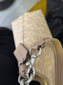 蔻馳（COACH）【品牌直供】女士LAUREL中號(hào)手提單肩斜挎包流浪包 人造革 曬單實(shí)拍圖