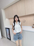 何佳功襯衫女夏季V領(lǐng)外穿無袖職場(chǎng)穿搭通勤西裝內(nèi)搭打底緞面吊帶背心女 白色 S 【建議90-100斤】 曬單實(shí)拍圖