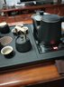 鴻運享新款輕奢高端新款小型茶具套裝高檔茶臺燒水壺全自動上水一體茶盤 中識茶盤+底部上水燒水爐 曬單實拍圖