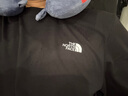 北面（The North Face）速干T恤男短袖休閑吸濕半袖透氣純色簡約春夏新款 黑色 XL/180 曬單實(shí)拍圖