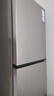 海爾（Haier）251升風(fēng)冷無(wú)霜三開(kāi)門(mén)多門(mén)家用小冰箱小型海爾255升級(jí)款宿舍租房一級(jí)能效節(jié)能BCD-251WGHC3E7WV(銀) 曬單實(shí)拍圖