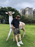 LAZY DAY TREND戶外山系防曬涼感速干半拉鏈POLO衫男夏季輕量化工裝短T恤 啞光黑 L 曬單實拍圖