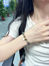中國(guó)黃金CHINA GOLD一貝子水晶手鏈女轉(zhuǎn)運(yùn)珠綠幽靈手串七夕情人節(jié)禮物送女友老婆生日 一貝子轉(zhuǎn)運(yùn)珠綠幽靈手串 曬單實(shí)拍圖