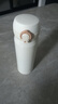 膳魔師（THERMOS）保溫杯男女不銹鋼水杯子大容量保冷防漏彈蓋學(xué)生520禮物JNL系列 珍珠白(502-PRW)500ml 500ml 曬單實(shí)拍圖