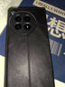 OPPO一加系列手機殼防油污搭扣皮套A58/A57全包防摔保護(hù)套reno13/12/11pro卡包翻蓋式高檔商務(wù)新款 爵士黑 [內(nèi)置卡包 翻蓋皮套] 一加 Ace 3 Pro 曬單實拍圖