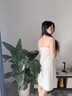 莫代爾無(wú)痕女吊帶睡裙夏季純棉打底防走光內搭襯裙大碼寬松中長(cháng)款睡衣 粉色85cm 2XL 130-145斤 曬單實(shí)拍圖