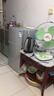 長城（GREAT WALL FRIDGE）家用迷你小冰箱小型冷凍冷藏保鮮宿舍出租房辦公室節(jié)能省電雙開門電冰箱 銀色108L【一級能效 全國聯(lián)?！?曬單實拍圖
