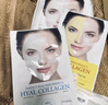 DERMAFIX官方旗艦正品韓國貴婦面膜膠原蛋白舒緩保濕七夕禮物送女生 黃色款-維C膠原蛋白面膜8片/盒 曬單實(shí)拍圖