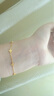 周大福ING系列四芒星足金黃金手鏈女(工費(fèi)380)15cm 約3.75g F235687 曬單實(shí)拍圖