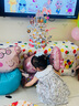 仕彩 生日氣球裝飾定制電視背景墻兒童女寶寶周歲宴場(chǎng)景布置 小豬佩奇 曬單實(shí)拍圖