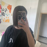安初夏夏季重磅純棉設(shè)計(jì)感短袖t恤男女生大M海鷗ins學(xué)院風(fēng)情侶衣服男裝 M字母印花短袖【黑色】 XL 碼【105-120斤】 曬單實(shí)拍圖