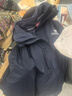 駱駝戶外(CAMEL)沖鋒衣男女防污防水三合一兩件套沖鋒衣男 A7W217127B 曬單實拍圖