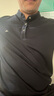 金林德伯格（J.Lindeberg）商場同款GOLF夏季新款小立領(lǐng)涼感短袖polo衫翻領(lǐng)T恤男52513Z016 N10深空藍(lán)2.0 L 曬單實(shí)拍圖