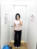 恰凡（QIAFAN）加絨丹寧藍牛仔闊腿褲女春秋冬2025新款高腰闊腿褲直筒大腳喇叭褲 丹寧色【春秋款】 26 /S 曬單實拍圖