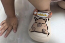 巴拉巴拉寶寶涼拖鞋夏季可愛卡通家居洞洞鞋男女童包頭防滑外穿兒童沙灘鞋 曬單實拍圖