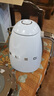 SMEG/斯麥格KLF04電熱水壺?zé)畨?.7L大容量復(fù)古家用自動(dòng)斷電保溫一體不銹鋼開(kāi)水泡茶煮茶恒溫過(guò)濾水垢 1.7L 淡藍(lán)色 曬單實(shí)拍圖