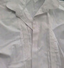 羅蒙女童短袖蕾絲邊白色襯衫校園服飾學(xué)生演出服兒童半袖襯衣 白色140 曬單實(shí)拍圖