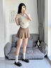ZUOSAISI品牌樂福鞋女真皮百搭復(fù)古小皮鞋女2025秋季新品女鞋輕便鞋子女 黑色 34 曬單實(shí)拍圖