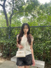 CinvaiKrose【葉一茜同款】凱莉包包女款2025年手提斜挎包生日七夕情人節(jié)禮物 奶油白【送女友老婆走心實(shí)用】 曬單實(shí)拍圖
