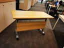 桌子培訓桌可折疊桌椅組合可移動(dòng)拼接辦公會(huì )議桌帶輪簡(jiǎn)約長(cháng)條桌 長(cháng)1200*寬600*高750-淺胡桃色 曬單實(shí)拍圖