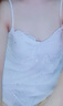 都市麗人性感吊帶睡衣女情侶冰絲夏季短褲帶胸墊仿真絲綢夏天薄款女家居服 曬單實(shí)拍圖