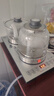 佳小惠全自動(dòng)底部上水電熱水壺高硼硅玻璃電茶爐茶臺蒸茶煮茶雙上水雙加熱三合一套裝家用辦公 1.2L 銀色20*37-雙邊上水-水壺+蒸茶器款 曬單實(shí)拍圖