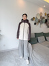 波司登25年疊變機能沖鋒衣鵝絨服女短款三合一防護外套B250331302 曬單實(shí)拍圖