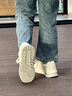 卡賓牛皮鞋子男夏季2025新款厚底休閑鞋男百搭時(shí)尚增高板鞋男輕奢潮鞋 白色 41 曬單實(shí)拍圖