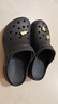 卡駱馳（crocs）經(jīng)典云朵Clog女沙灘洞洞鞋涼拖鞋206750 206750-001 39 （39-40） 曬單實(shí)拍圖