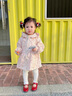 G.DUCKKIDS小黃鴨女童外套春秋薄款2025新款兒童洋氣碎花連帽風(fēng)衣女寶寶上衣 碎花外套 100 建議2~3歲【 90-100cm】cm 曬單實(shí)拍圖