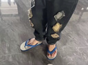 G.DUCKKIDS小黃鴨兒童涼拖鞋夏季男女童夾腳趾人字拖鞋寶寶室內(nèi)防滑橡膠外穿 綠色:魚牌童拖 18.5 185mm 適合27/28碼腳 曬單實拍圖