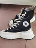 匡威（Converse）官方男鞋女鞋 Run Star 復(fù)古時(shí)尚厚底增高休閑鞋高幫帆布鞋 A00869C 39 曬單實(shí)拍圖