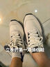 NormanWalsh【馬嘉祺同款】ENSL系列巴恩風(fēng)復(fù)古時尚輕質(zhì)運動慢跑鞋加厚休閑鞋 白/黑色 43 曬單實拍圖