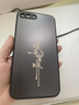 蒼梵蘋(píng)果8Plus手機殼iPhone7Plus鏡頭全包8p保護套7plus磨砂硅膠軟殼8p新款防摔外殼plus簡(jiǎn)約創(chuàng  )意男女 石墨黑【諸事皆順】膚感磨砂 蘋(píng)果7PLUS/8PLUS 曬單實(shí)拍圖